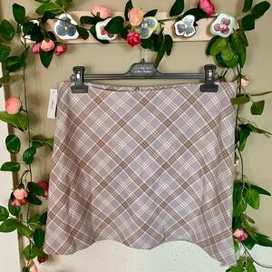 Wilfred Classic Mini Plaid Skirt